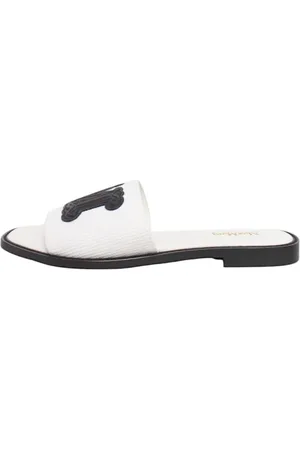 Max Mara Dames, Schoenen, Wit, Maat: 37 EU Leer