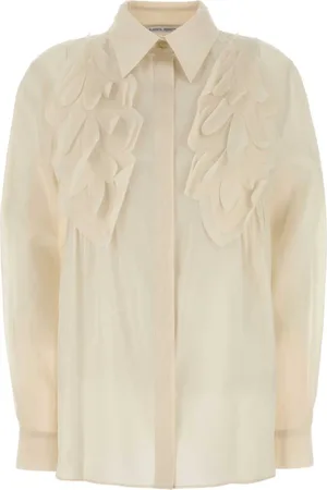 Alberta Ferretti Dames, Blouses & Shirts, , Maat: S Katoen