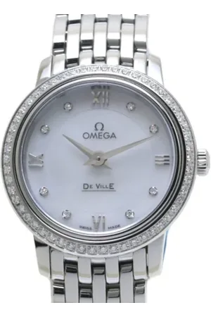 Omega Dames, Pre-owned, Wit, Maat: ONE Size