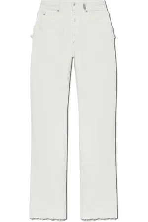 Alexander McQueen Heren, Jeans, Wit, Maat: L Katoen