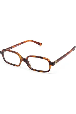 Miu Miu Dames, Accessoires, Bruin, Maat: 51 MM