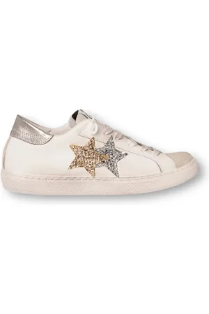 2STAR Dames, Schoenen, Wit, Maat: 41 EU Leer