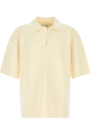 Ami Heren, Tops, Geel, Maat: S Nylon