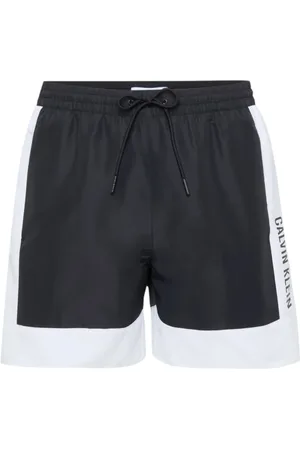 Calvin Klein Heren, Badkleding, Zwart, Maat: XL Poliester