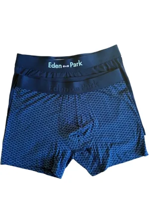 Eden Park Heren, Ondergoed, Blauw, Maat: S Katoen