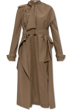 Burberry Dames, Mantels, Bruin, Maat: XS Zijde