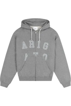 Axel Arigato Heren, Sweatshirts & Hoodies, Grijs, Maat: S Katoen