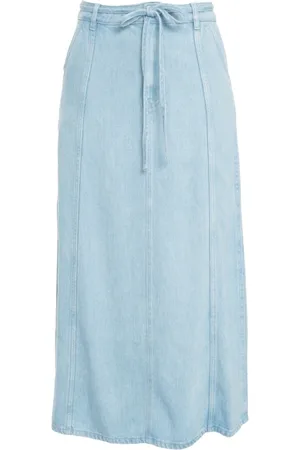 Second Female Dames, Rokken, Blauw, Maat: S Denim