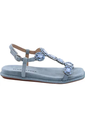 Alma en Pena Dames, Schoenen, Blauw, Maat: 41 EU