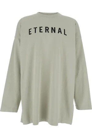 FEAR OF GOD Heren, Tops, Grijs, Maat: L Katoen