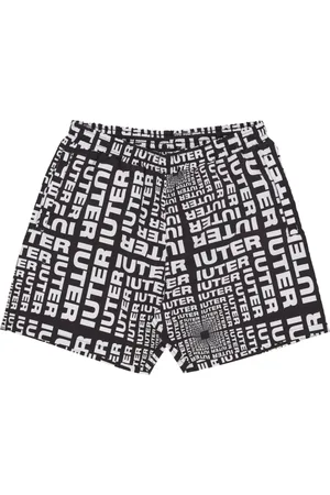 IUTER Heren, Badkleding, Zwart, Maat: S Poliester