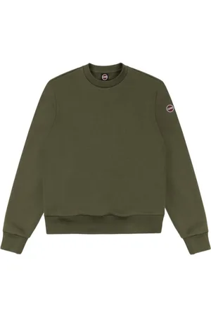 Colmar Heren, Sweatshirts & Hoodies, Groen, Maat: 2XL Katoen