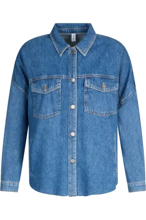 Liu Jo Dames, Blouses & Shirts, Blauw, Maat: XS Denim