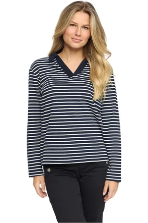 2-Biz Dames, Tops, Blauw, Maat: 2XL