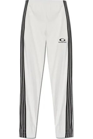 Balenciaga Dames, Broeken, Wit, Maat: M Poliester