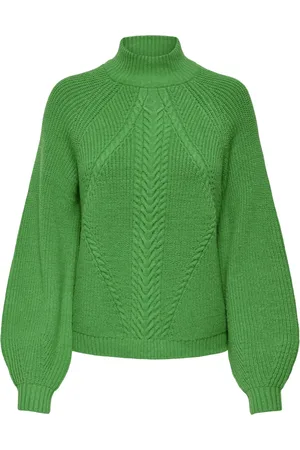 ONLY Dames, Truien, Groen, Maat: XS Nylon