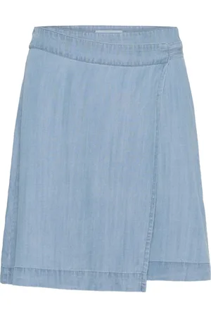 Part Two Dames, Rokken, Blauw, Maat: XL Denim