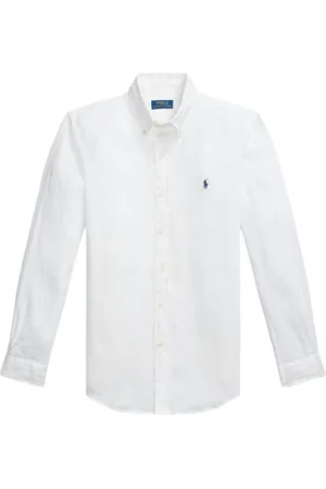 Ralph Lauren Heren, Overhemden, Wit, Maat: 2XL