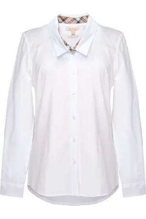 Barbour Dames, Blouses & Shirts, Wit, Maat: L