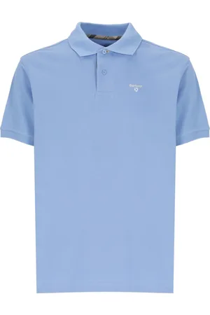 Barbour Heren, Tops, Blauw, Maat: S Katoen