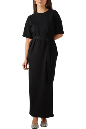 SELECTED Dames, Jurken, Zwart, Maat: XS Denim