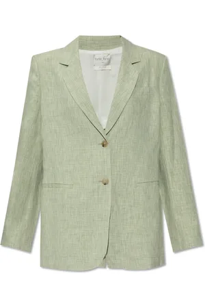 FORTE FORTE Dames, Jassen, Groen, Maat: S Linnen