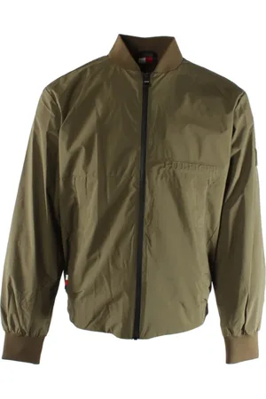 Tommy Hilfiger Heren, Jassen, Groen, Maat: S Nylon