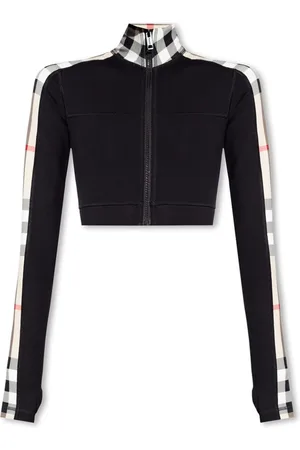 Burberry Dames, Tops, Zwart, Maat: S