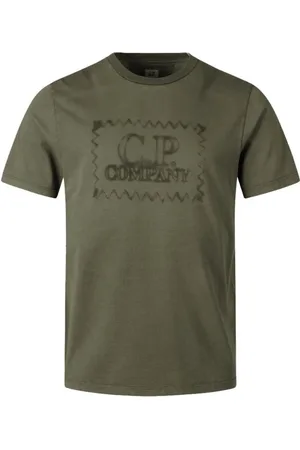 C.P. Company Heren, Tops, Groen, Maat: M Katoen