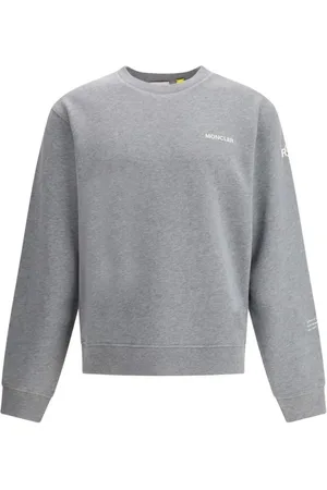 Moncler Heren, Sweatshirts & Hoodies, Grijs, Maat: XL Katoen