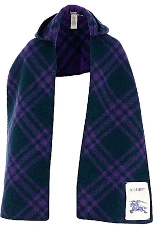 Burberry Unisex, Accessoires, Blauw, Maat: ONE Size