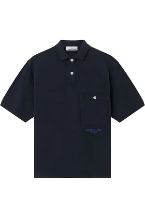 Stone Island Heren, Tops, Blauw, Maat: L Katoen