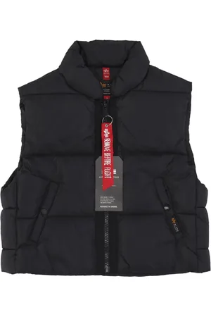 Alpha Industries Dames, Jassen, Zwart, Maat: M Poliester