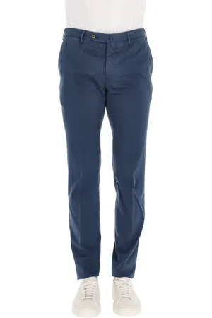 PT Torino Heren, Broeken, Blauw, Maat: 3XL Katoen
