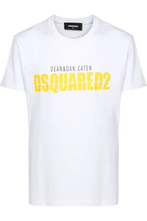 Dsquared2 Heren, Tops, Wit, Maat: XL Katoen