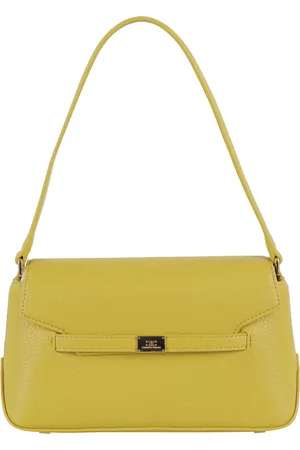 Elisabetta Franchi Dames, Tassen, Geel, Maat: ONE Size Leer