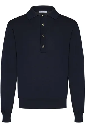Jacob Cohen Heren, Tops, Blauw, Maat: M Katoen