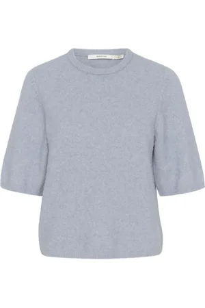 Gestuz Dames, Truien, Blauw, Maat: L