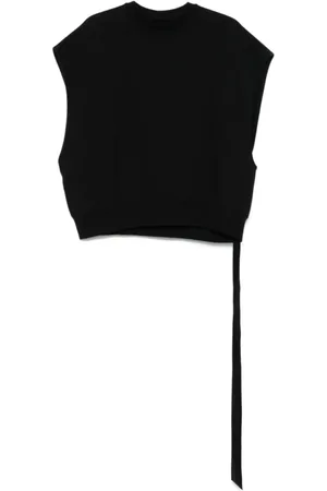 Rick Owens Heren, Tops, Zwart, Maat: XS Katoen