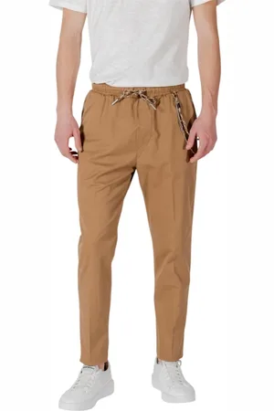 GIANNI LUPO Heren, Broeken, Bruin, Maat: 3XL
