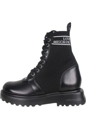 Moschino Dames, Schoenen, Zwart, Maat: 39 EU Nylon