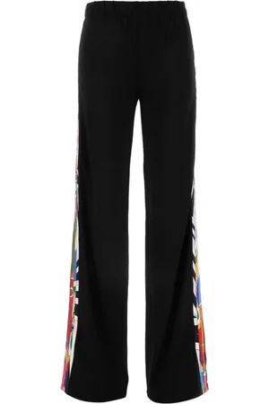 Emilio Pucci Dames, Broeken, Zwart, Maat: XS Viscose