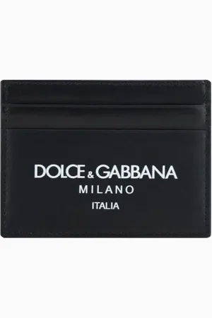 Dolce & Gabbana Heren, Accessoires, Zwart, Maat: ONE Size Leer
