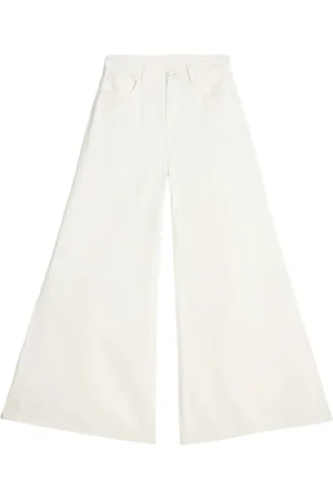 7 for all Mankind Dames, Broeken, Wit, Maat: W25 Linnen