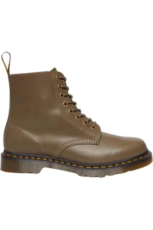Dr. Martens Heren, Schoenen, Groen, Maat: 41 EU Leer
