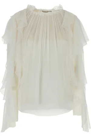 Alberta Ferretti Dames, Blouses & Shirts, , Maat: S Zijde