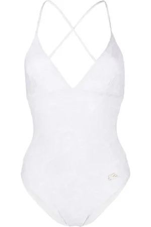 Etro Dames, Badkleding, Wit, Maat: XS Nylon