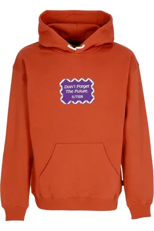 IUTER Heren, Sweatshirts & Hoodies, Rood, Maat: M Katoen