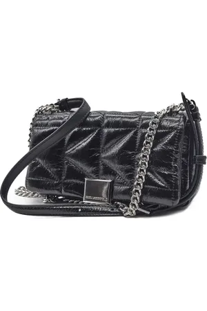 Karl Lagerfeld Dames, Tassen, Zwart, Maat: ONE Size Leer