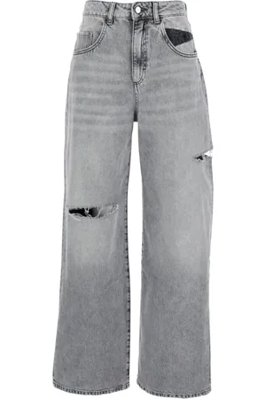 Icon Denim Dames, Jeans, Grijs, Maat: W27 Denim
